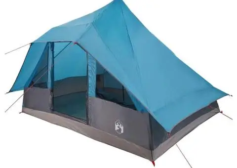 Cort de Familie Tipi Albastru 10-Persoane Impermeabil - 2/5