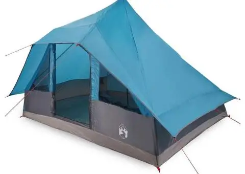 Cort de Familie Tipi Albastru 10-Persoane Impermeabil - 3/5