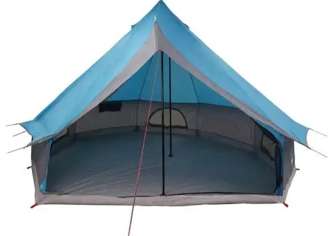 Cort Familial Tipi Albastru pentru 8 Persoane Impermeabil - 4/5