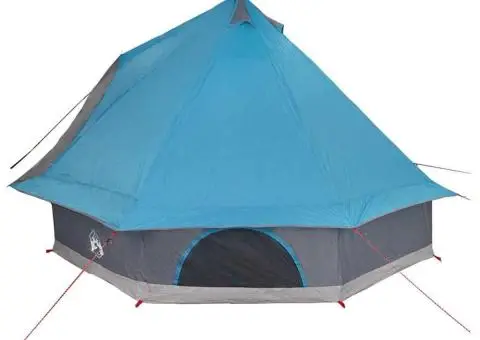 Cort Familial Tipi Albastru pentru 8 Persoane Impermeabil - 5/5