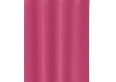 Perdele cu perdele 2 pcs Roz intens 175 x 140 cm Poliester - 3/5