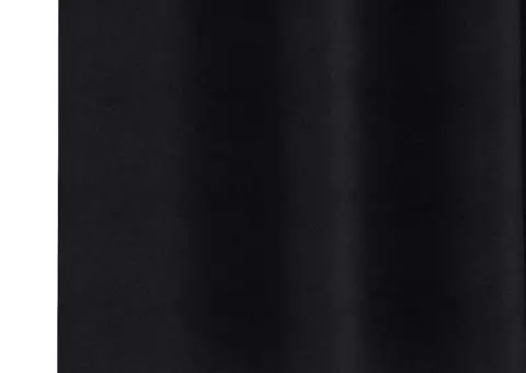 Perdele cu perdele 2 pcs Negru 260 x 140 cm Poliester - 5/5