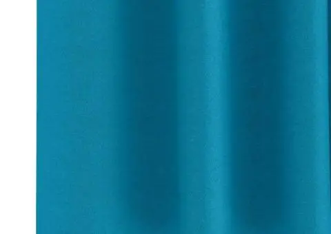 Perdele cu perdele 2 pcs Turcoaz 225 x 140 cm Poliester - 5/5