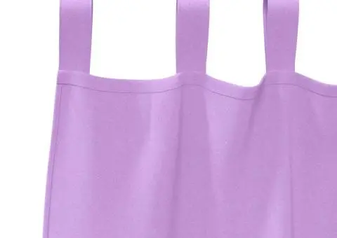 Perdele cu perdele 2 pcs Violet 245 x 140 cm Poliester - 4/5