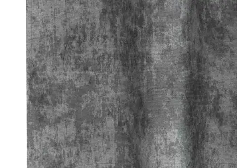 Cortine din catifea , set de 2 piese cu œillets, gri, 175 x 140 cm - 5/5