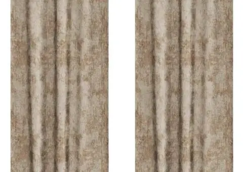 Cortine din catifea 2 buc cu oeieț 225x140 cm - 2/5