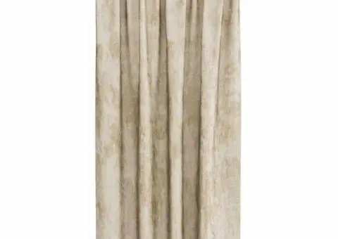 Cortine din catifea , 2 bucăți cu ochiuri crem, 175 x 140 cm - 3/5