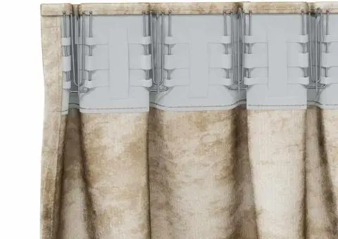 Cortine din catifea , 2 piese, cu ochiuri crem, 225x140 cm - 4/5