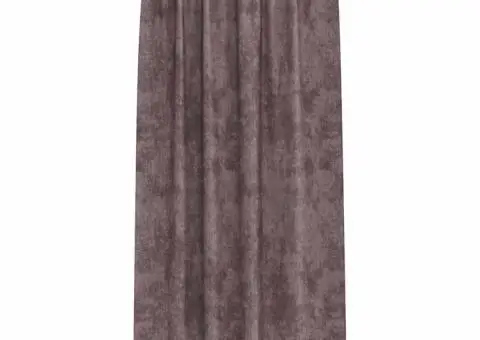 Cortine Velvet 2 piese cu Ochiuri Maro 225x140 cm - 3/5