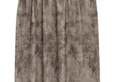 Cortine din catifea , 2 piese cu ochiuri, cappuccino, 140 x 140 cm - 3/5