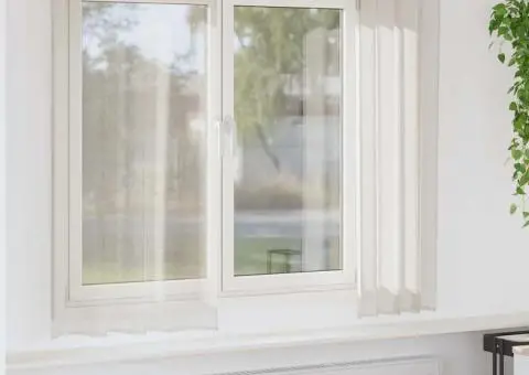 Perdele cu perdele 2 pcs Nisip 140 x 175 cm Poliester - 1/5