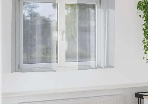 Perdele cu perdele 2 pcs Gri închis 140 x 140 cm Poliester - 1/5