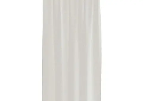 Perdele cu perdele 2 pcs Crem 140 x 175 cm Poliester - 3/5