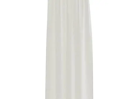 Perdele cu perdele 2 pcs Crem 140 x 225 cm Poliester - 3/5