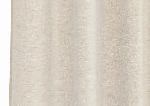 Perdele cu perdele 2 pcs Nisip 140 x 245 cm Poliester - 5/5