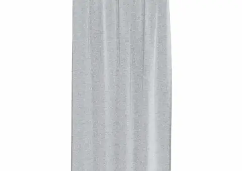 Perdele cu perdele 2 pcs Gri închis 140 x 175 cm Poliester - 3/5