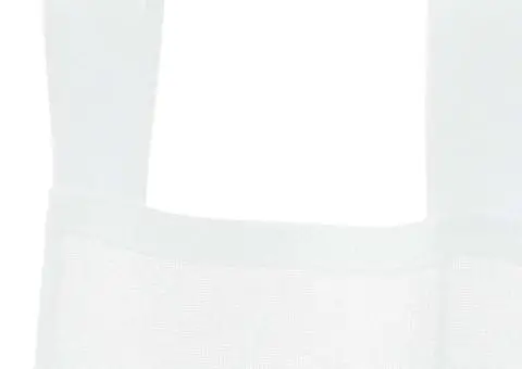 Perdele cu perdele 2 pcs Alb 140 x 175 cm Poliester - 4/5