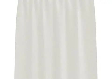 Perdele cu perdele 2 pcs Crem 140 x 140 cm Poliester - 3/5