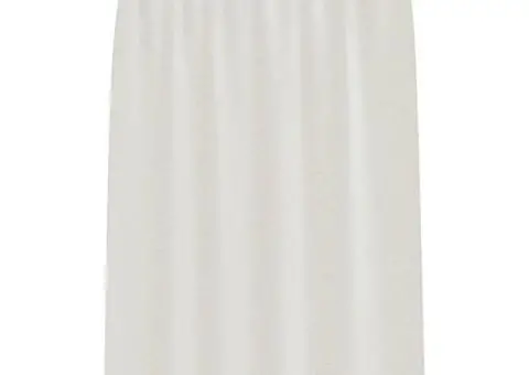 Perdele cu perdele 2 pcs Crem 140 x 175 cm Poliester - 3/5