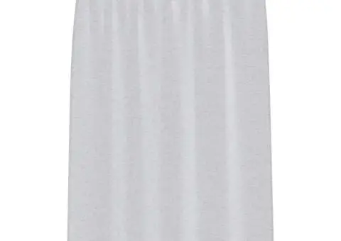 Perdele cu perdele 2 pcs Gri deschis 140 x 175 cm Poliester - 3/5