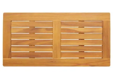 Blat de masă 80x40x2,2 cm din lemn masiv de acacia - 2/5