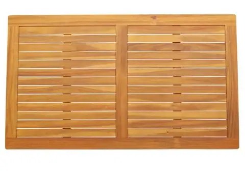 Blat de masă 120x70x2,2 cm din lemn masiv de acacia dreptunghiular - 2/5