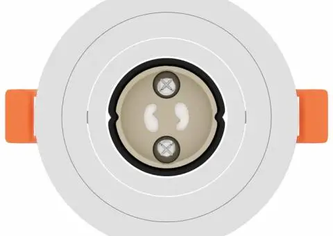 Spoturi încastrate 24 buc Rotund GU10 Alb Ø91 mm - 5/5