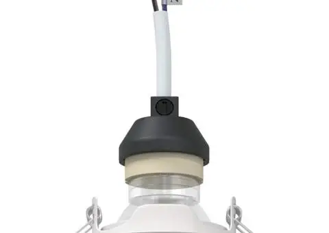 Spoturi încastrate 6 buc Round GU10 Alb Ø90 mm Oțel - 3/5