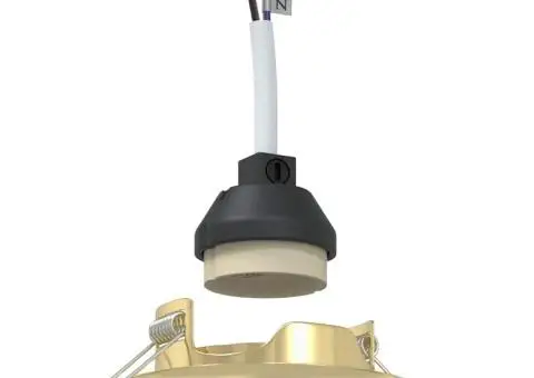 Spoturi Incorporate 12 buc Round GU10 Aur Ø90 mm Oțel - 2/5