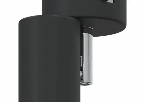 Spotlight pentru tavan 1 puncție ajustabilă Negru E27 - 4/5