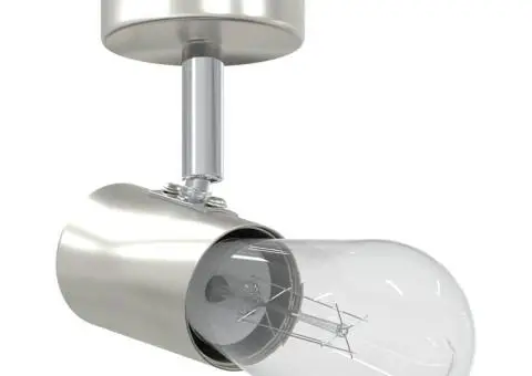 Spot de Tavan 1 Mod Ajustabil Nichel E27 - 3/5