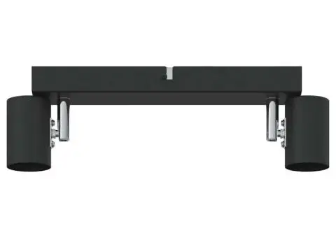 Spotlight pentru Tavan Reglașibil pe Două Direcții Negru E27 - 5/5