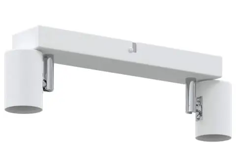 Spotlight de Plafon Reglabil pe Două Direcții Alb E27 - 4/5