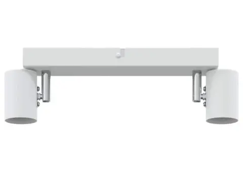 Spotlight de Plafon Reglabil pe Două Direcții Alb E27 - 5/5
