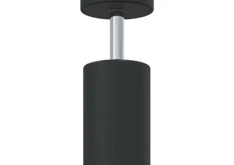 Reflector de Plafon 1 Cale Reglabil Negru GU10 - 4/5