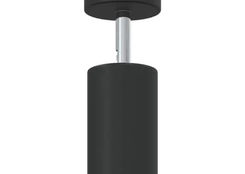 Reflector de Plafon 1 Cale Reglabil Negru GU10 - 5/5