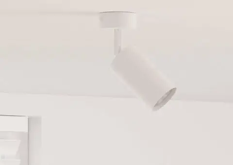 Reflector de Plafon 1 Cale Reglabil Alb GU10 - 1/5