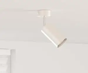 vidaXL Spot Tavan cu Braț Reglabil Nichel GU10