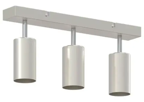 Spotlight Tavan Reglabil 3 Direcții Nichel Periat GU10 - 4/5