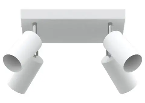 Spotlight de Tavan cu 4 Brațe Ajustabile Alb GU10 - 2/5