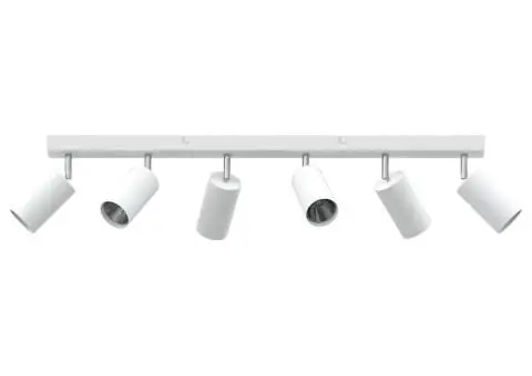 Spot plafon 6 moduri reglabile Alb GU10 - 3/5