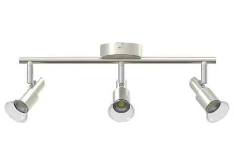 Spotlight Tavan 3 Direcții Ajustabil Nichel Periat GU10 - 3/5