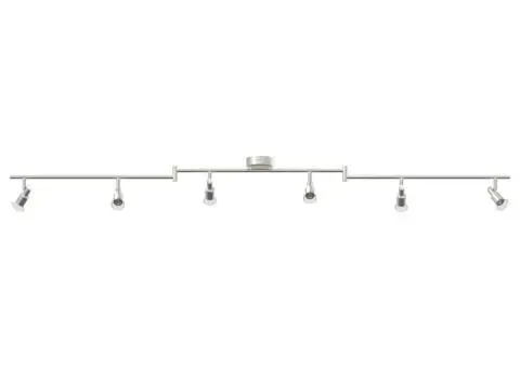 Spotlight de Plafon 6 Cotiere Reglabile Nichel Periat GU10 - 3/5