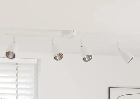 Spot de Plafon cu 4 căi reglabil alb GU10 - 1/5