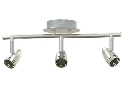 Spot de plafon cu 3 direcții ajustabile din nichel mat GU10 - 2/5