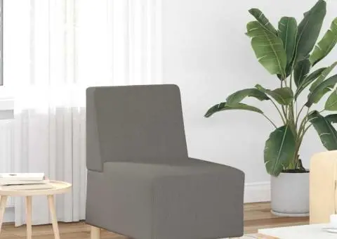 Fotoliu Gri deschis 55 x 74 x 82 cm Țesătură de catifea - 1/5