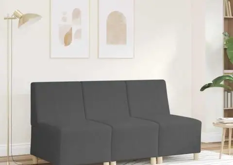 Fotoliu Gri închis 55 x 74 x 82 cm Țesătură de catifea - 3/5