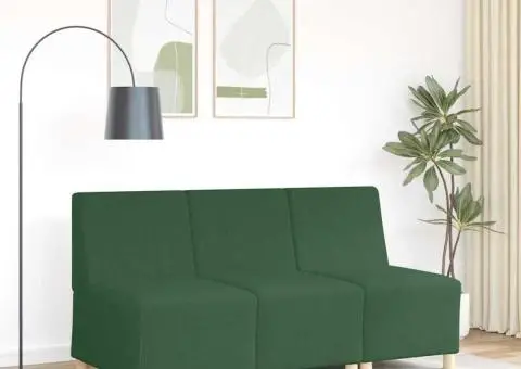 Fotoliu Verde junglă 55 x 74 x 82 cm Țesătură de catifea - 3/5