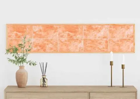 Pietre de sare, 20 buc., roz, 20x10x2,5 cm, 23 kg - 1/5