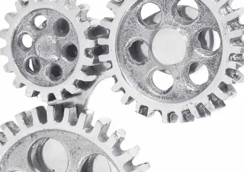 Suporturi cărți 2 buc., argintiu, 10x10x22 cm, aluminiu, rotiță - 5/5